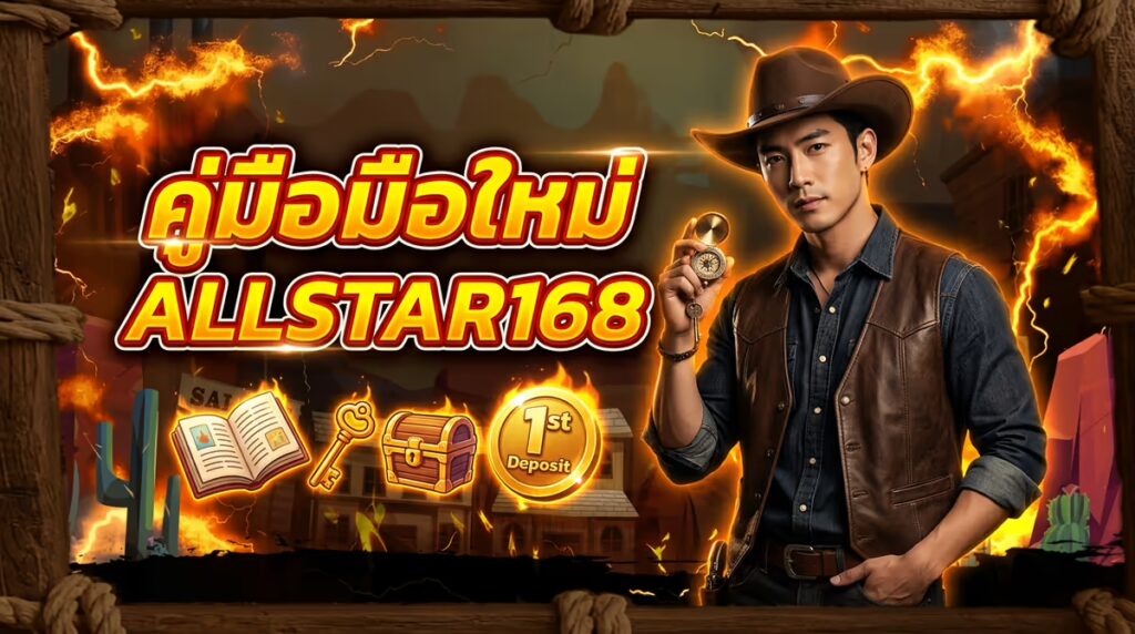 มือใหม่เริ่มต้นที่ ALLSTAR168 ควรรู้อะไรบ้าง? สิ่งที่อยากให้รู้ก่อนฝากครั้งแรก
