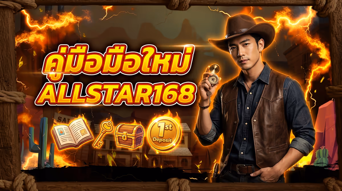 มือใหม่เริ่มต้นที่ ALLSTAR168 ควรรู้อะไรบ้าง? สิ่งที่อยากให้รู้ก่อนฝากครั้งแรก