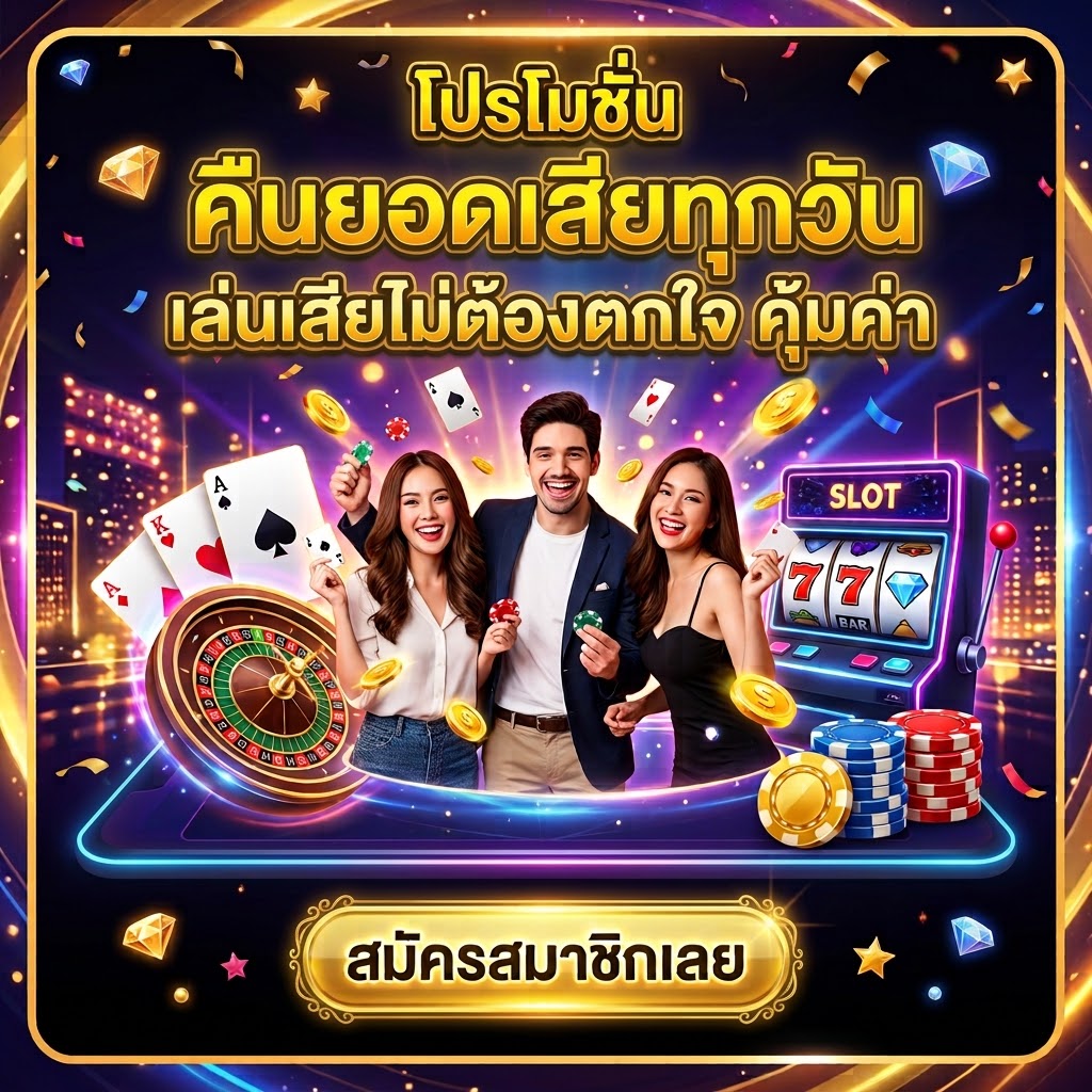 โปรโมชั่น คืนยอดเสียทุกวัน