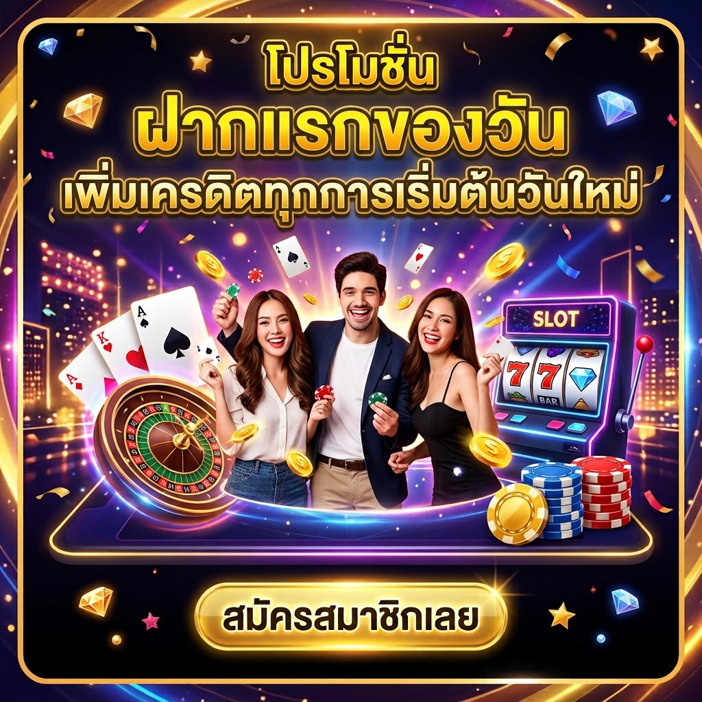 โปรโมชั่น ฝากแรกของวัน